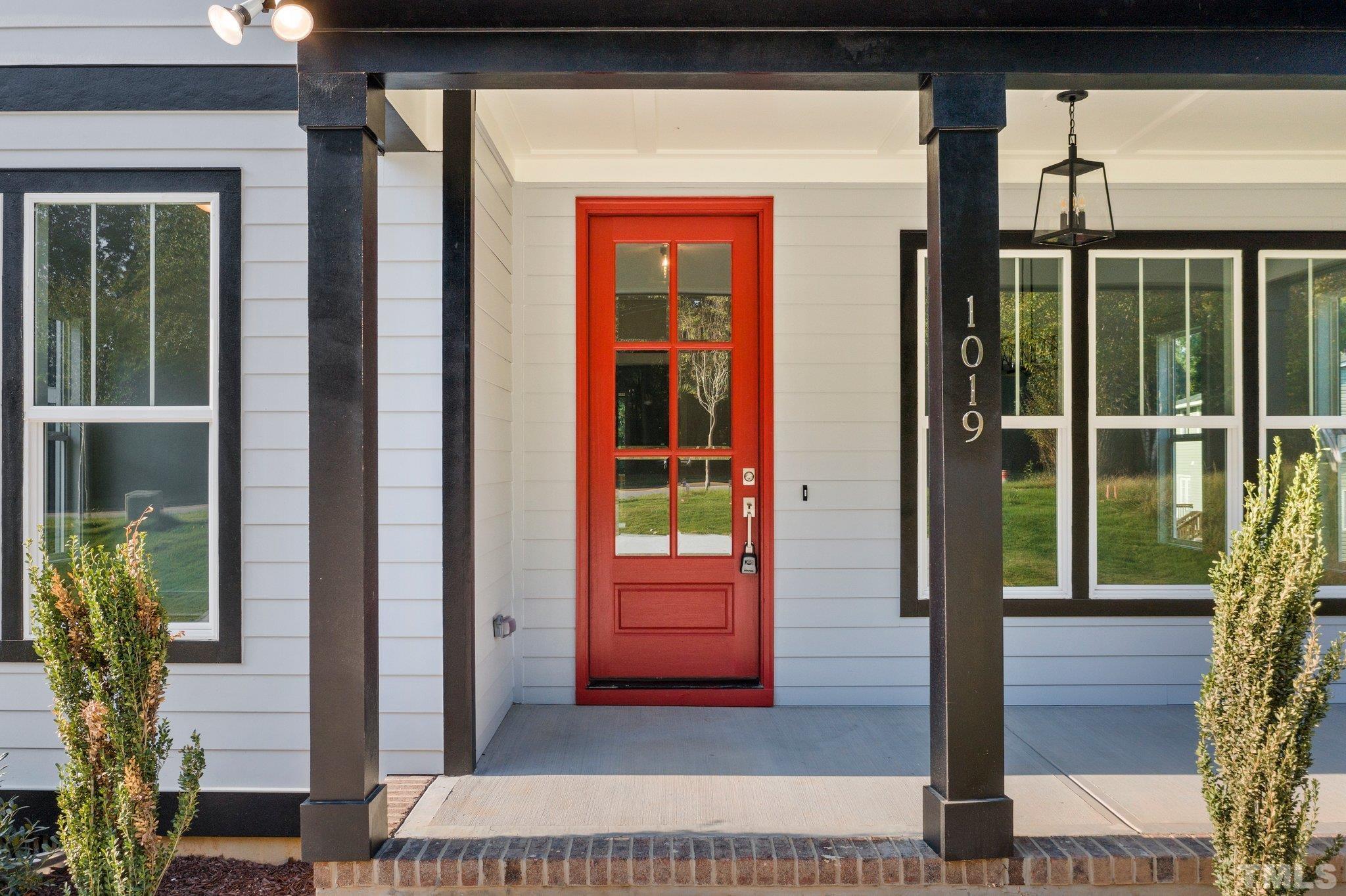 1019 Glascock Street Raleigh, NC 27610 - Photo 4 of 30 a view of a entryway door front of house