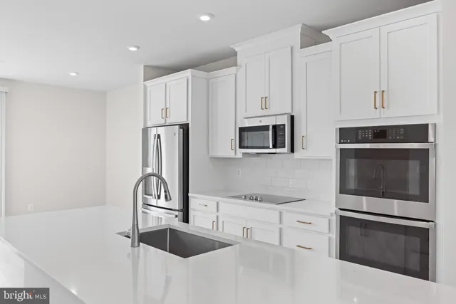 a view of a room with empty racks