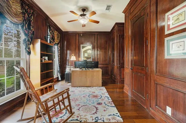 a very nice looking room with a large window