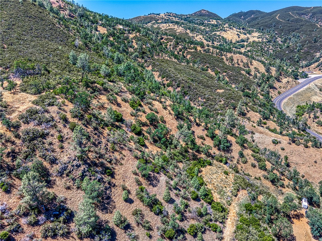 104 Mule Skinner Road Clearlake Oaks, CA 95423 - Photo 18 of 25 an aerial view of residential houses with outdoor space and trees