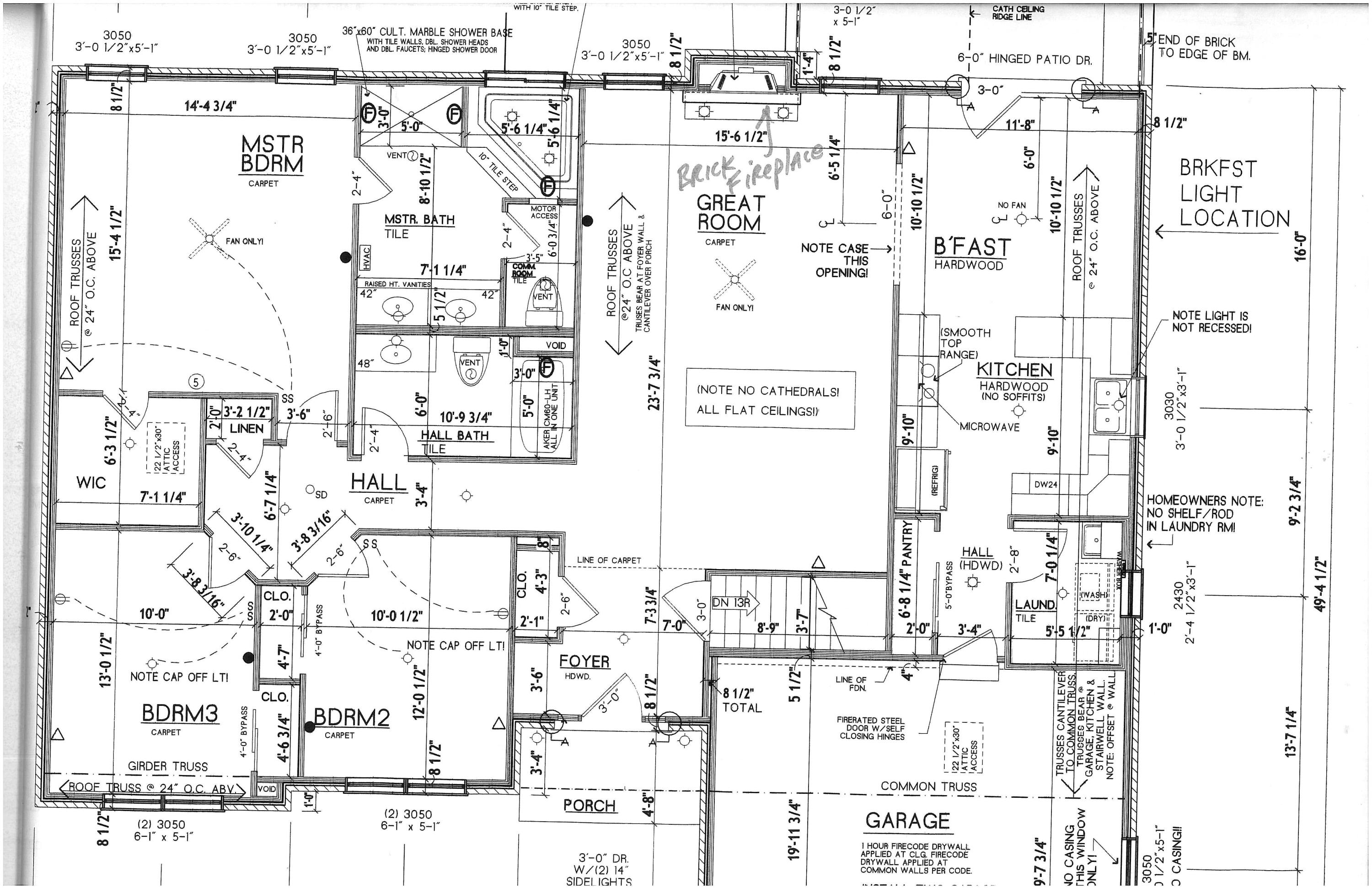 8964 Richmond Road Union, KY 41091 - Photo 48 of 48 First floor drawings