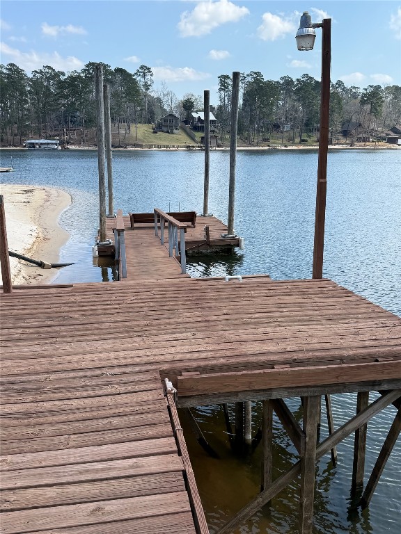 173 Ridgecrest Drive Burkeville, TX 75932 - Photo 11 of 27 a view of a lake from a balcony