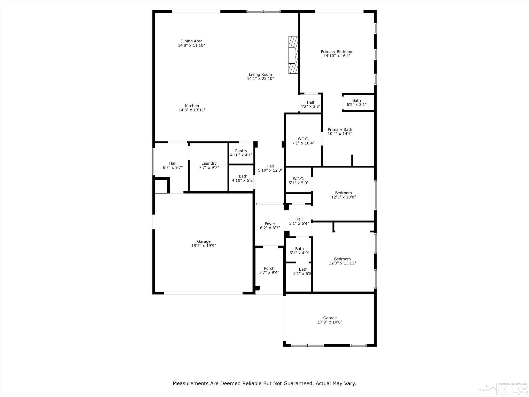 15033 Iron River Drive Reno, NV 89521 - Photo 38 of 39 a picture of a floor plan