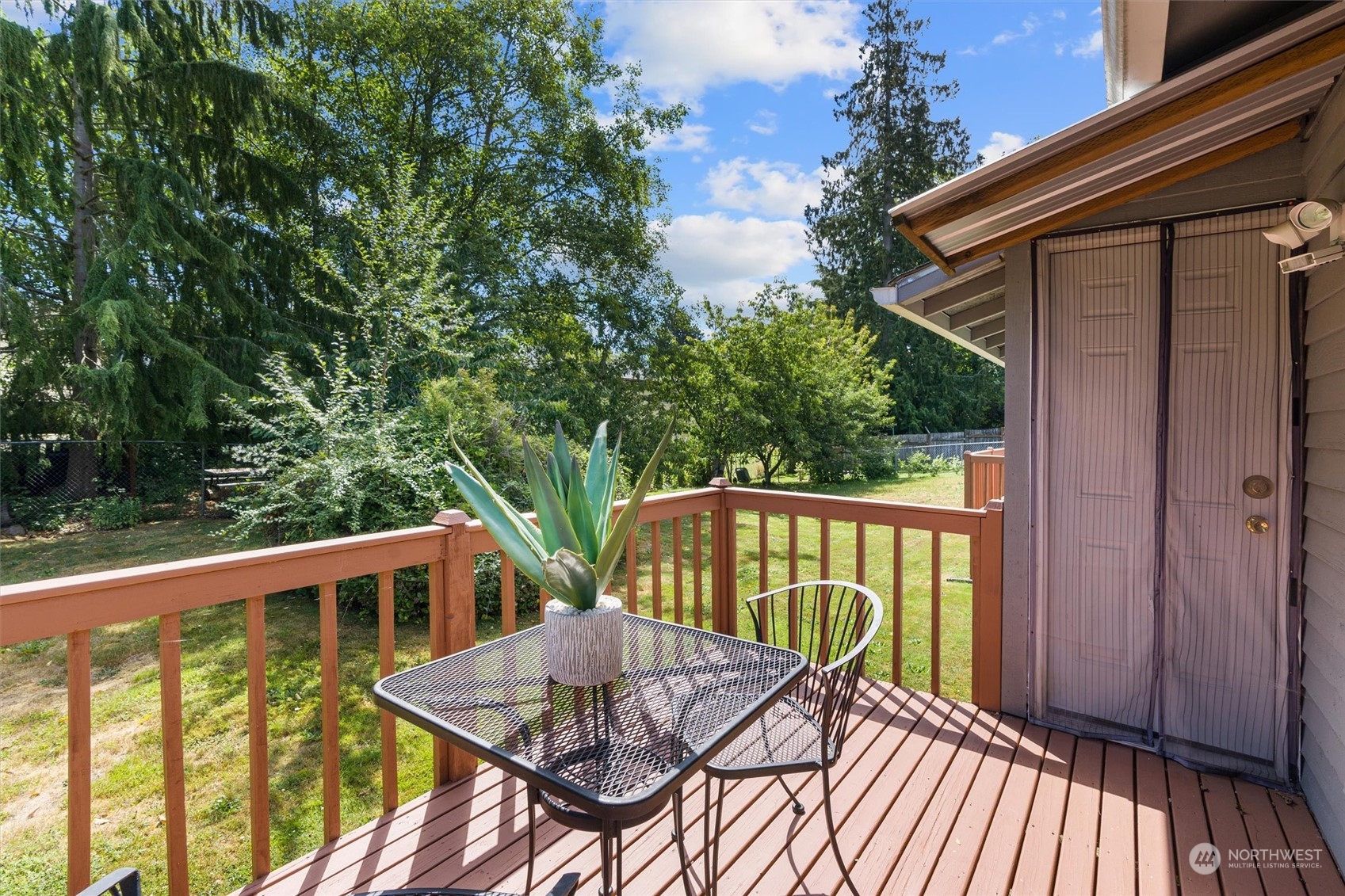 14919 54th Place West Edmonds, WA 98026 - Photo 23 of 33 a view of balcony with furniture and wooden deck