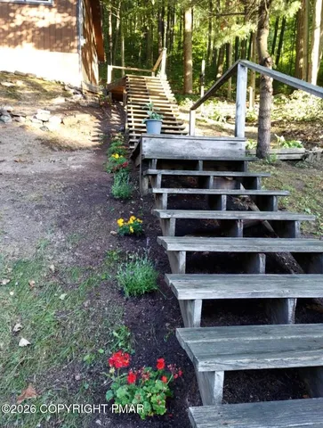 a view of outdoor space and yard