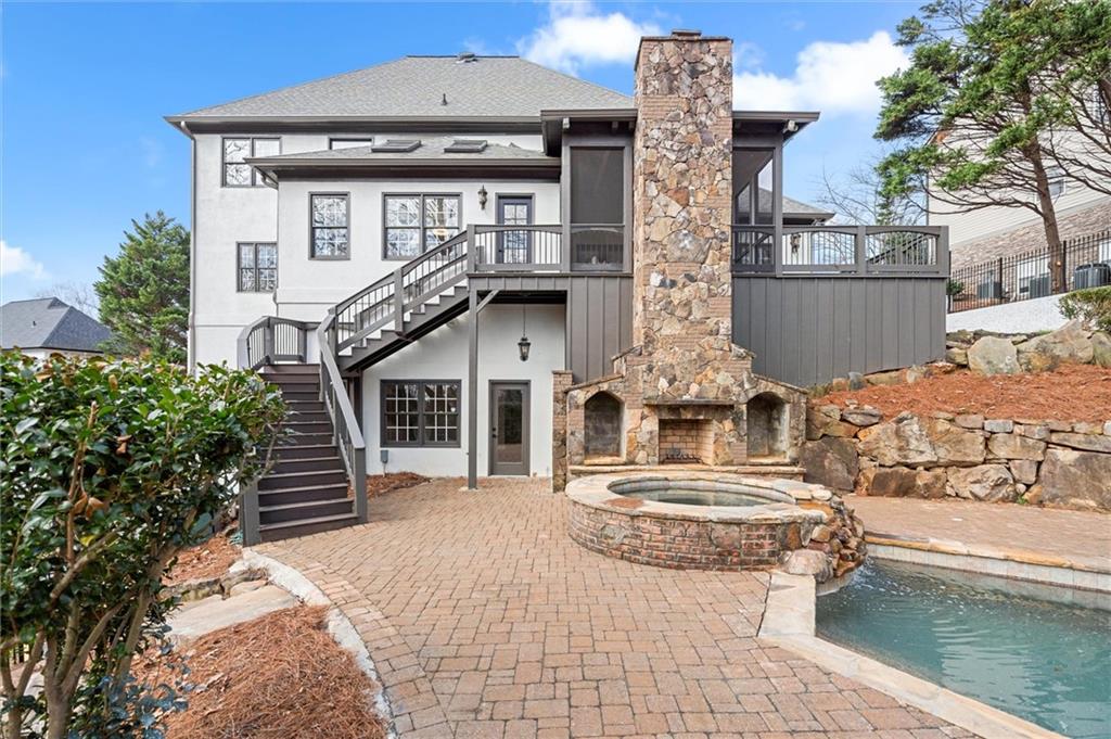 539 Schofield Drive Powder Springs, GA 30127 - Photo 3 of 45 a front view of a house with a yard