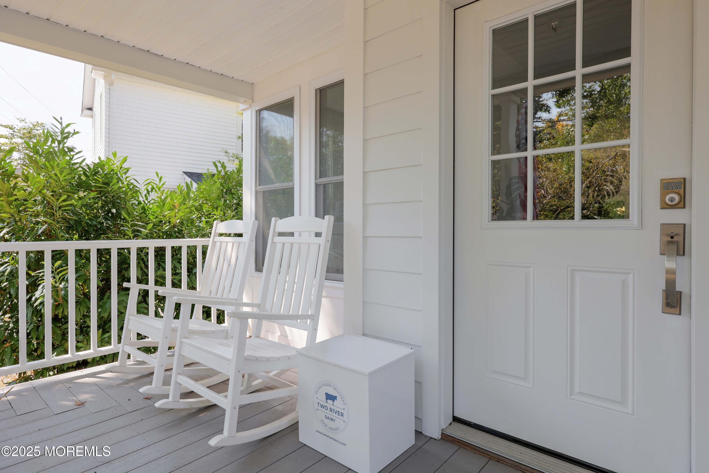 42 Ridge Road Rumson, NJ 07760 - Photo 24 of 34 Front Porch - Dairy Delivery