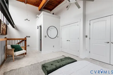 a building with a door