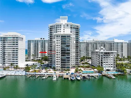a view of a city with tall buildings