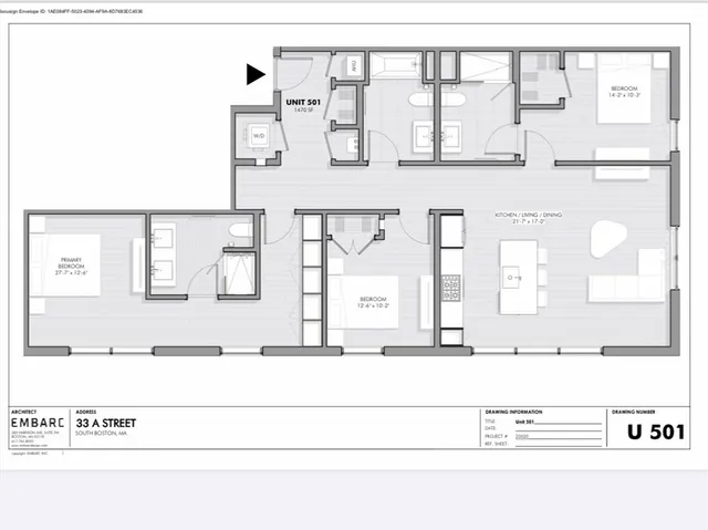 $1,649,000 | 33 A Street, Unit 501, Boston, MA 02127