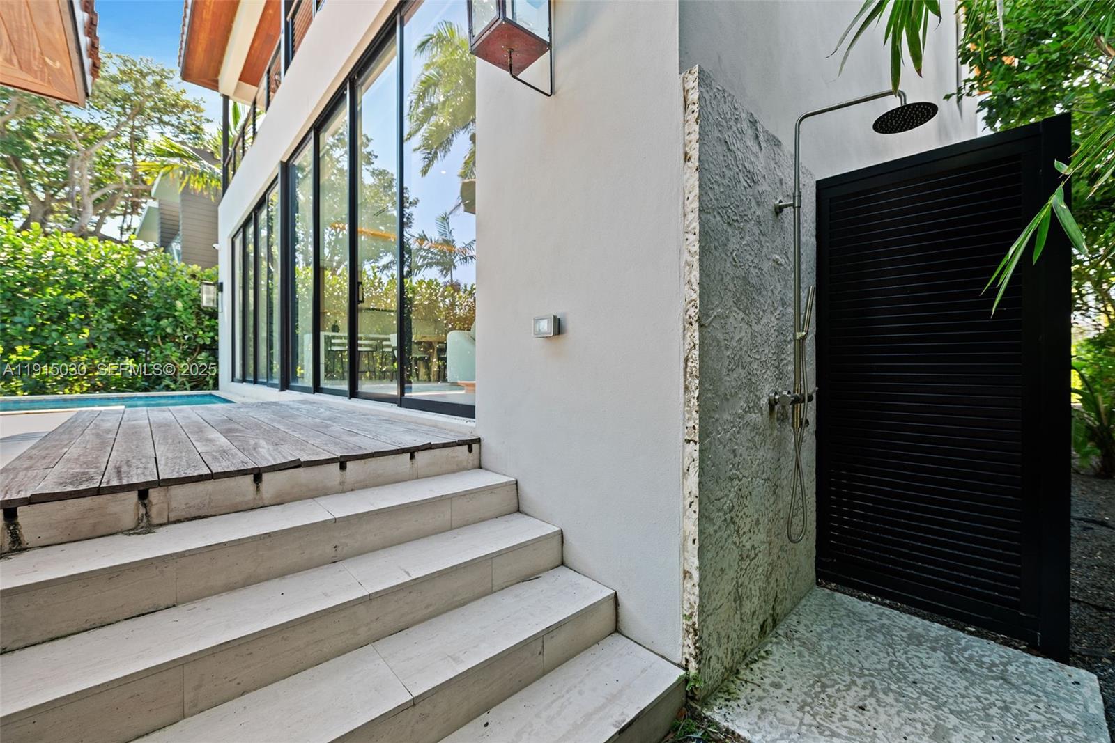 5831 Alton Road Miami Beach, FL 33140 - Photo 31 of 48 a view of backyard with cabin