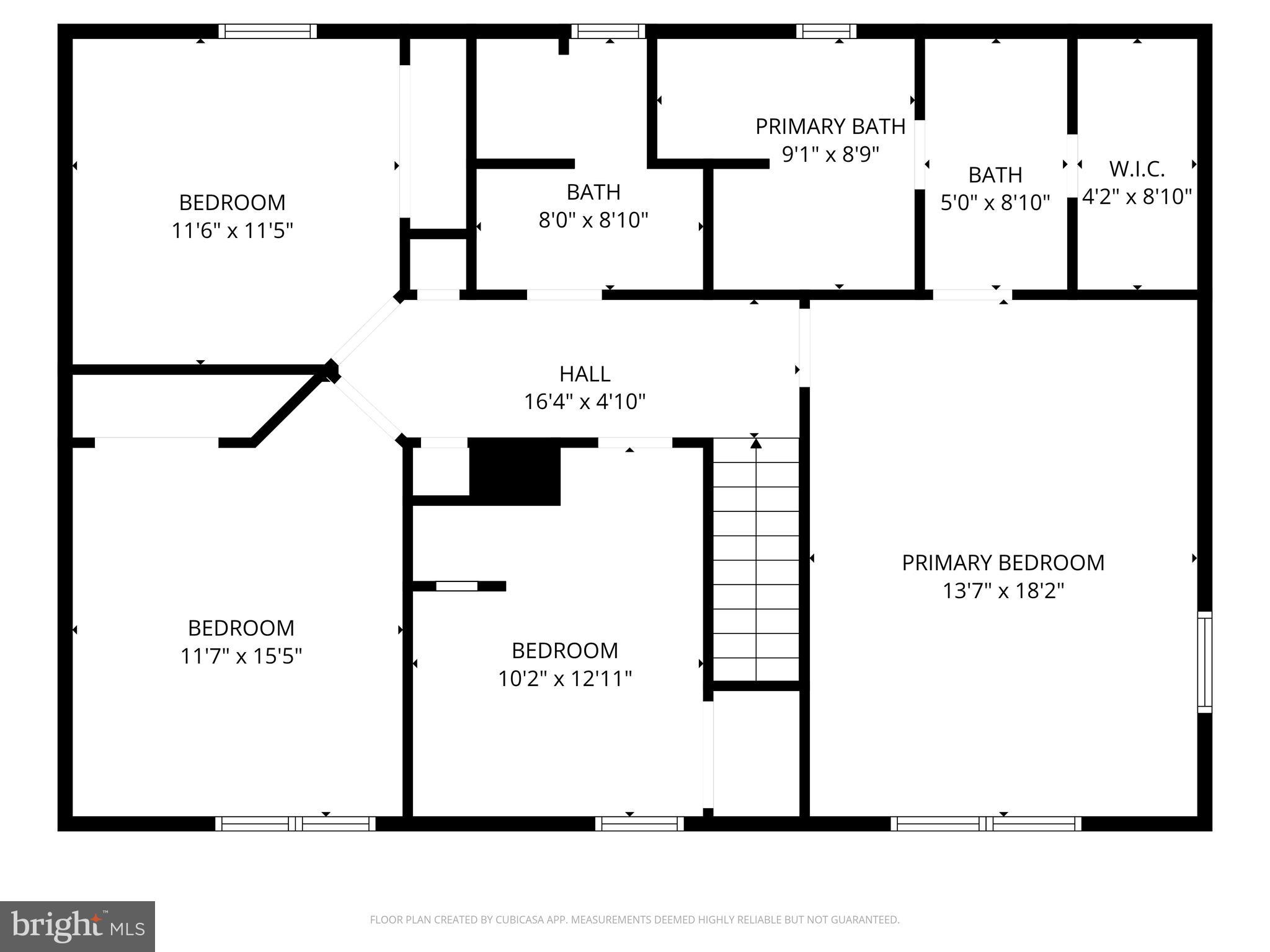 5918 Old Croom Station Road Upper Marlboro, MD 20772 - Photo 88 of 89 Upper level floor plan
