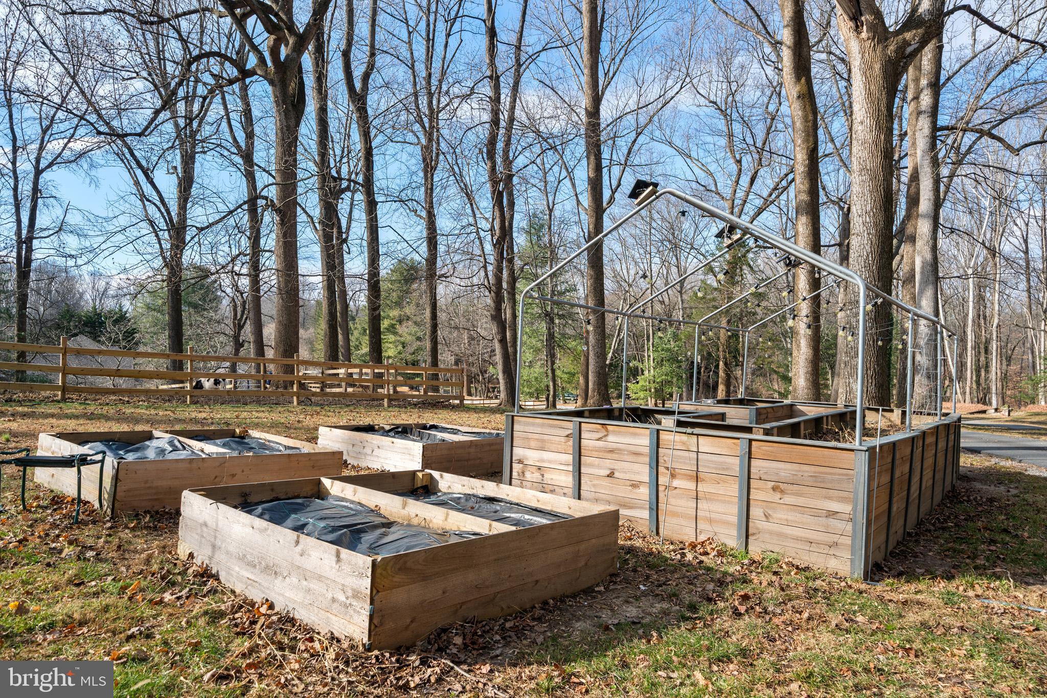 5918 Old Croom Station Road Upper Marlboro, MD 20772 - Photo 70 of 89 Raised gardened beds ready for your next seedlings