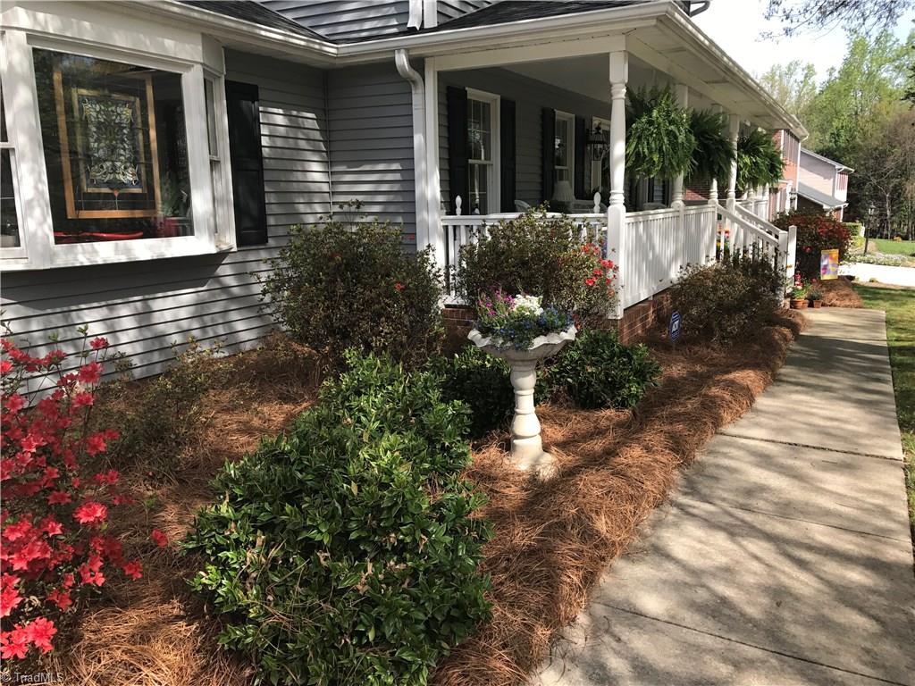 1009 Shamrock Road High Point, NC 27265 - Photo 2 of 23 Amazing front porch - all Vinyl no upkeep