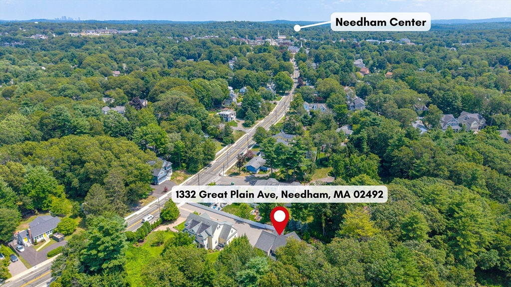 1332 Great Plain Avenue Needham, MA 02492 - Photo 41 of 42 a view of a sign board with street and sign