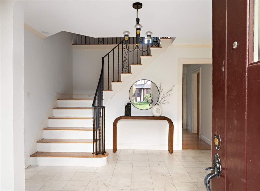 5 Evelyn Road Newton, MA 02468 - Photo 2 of 21 a view of entryway and hall with a front door