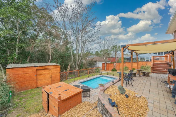 a view of a city from a balcony