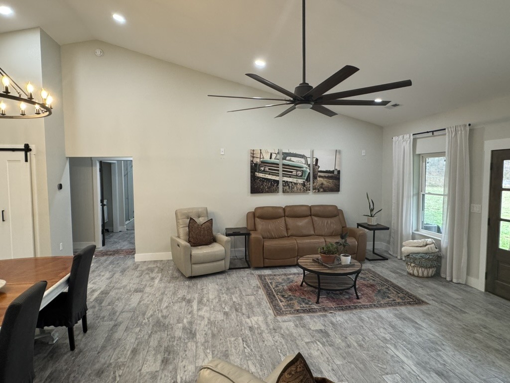 767 Potter Road Dickson, TN 37055 - Photo 4 of 30 a living room with furniture and a large window