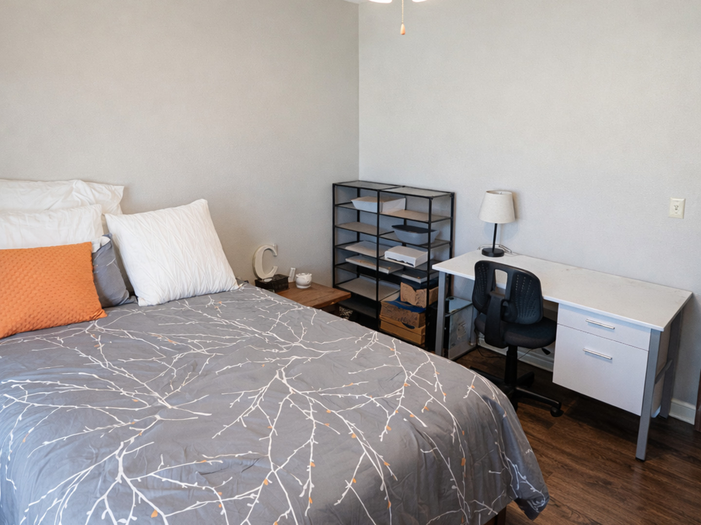 4 James Court Minier, IL 61759 - Photo 13 of 16 a bedroom with a bed and a desk