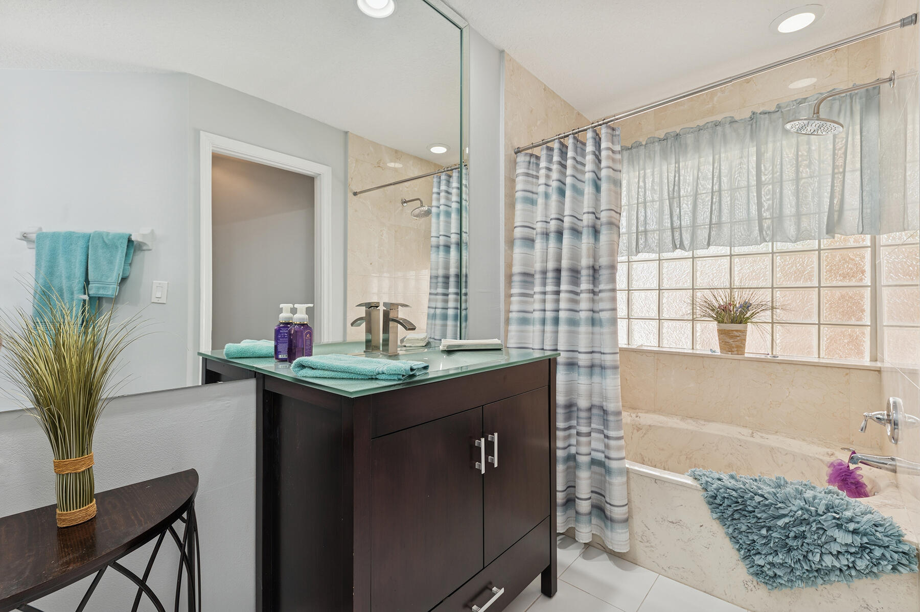 6276 Sweet Maple Lane Boca Raton, FL 33433 - Photo 9 of 14 a bath room with a sink and mirror
