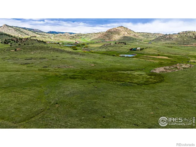 a view of an outdoor space and mountain view