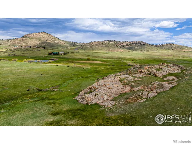 a view of a lake with a mountain