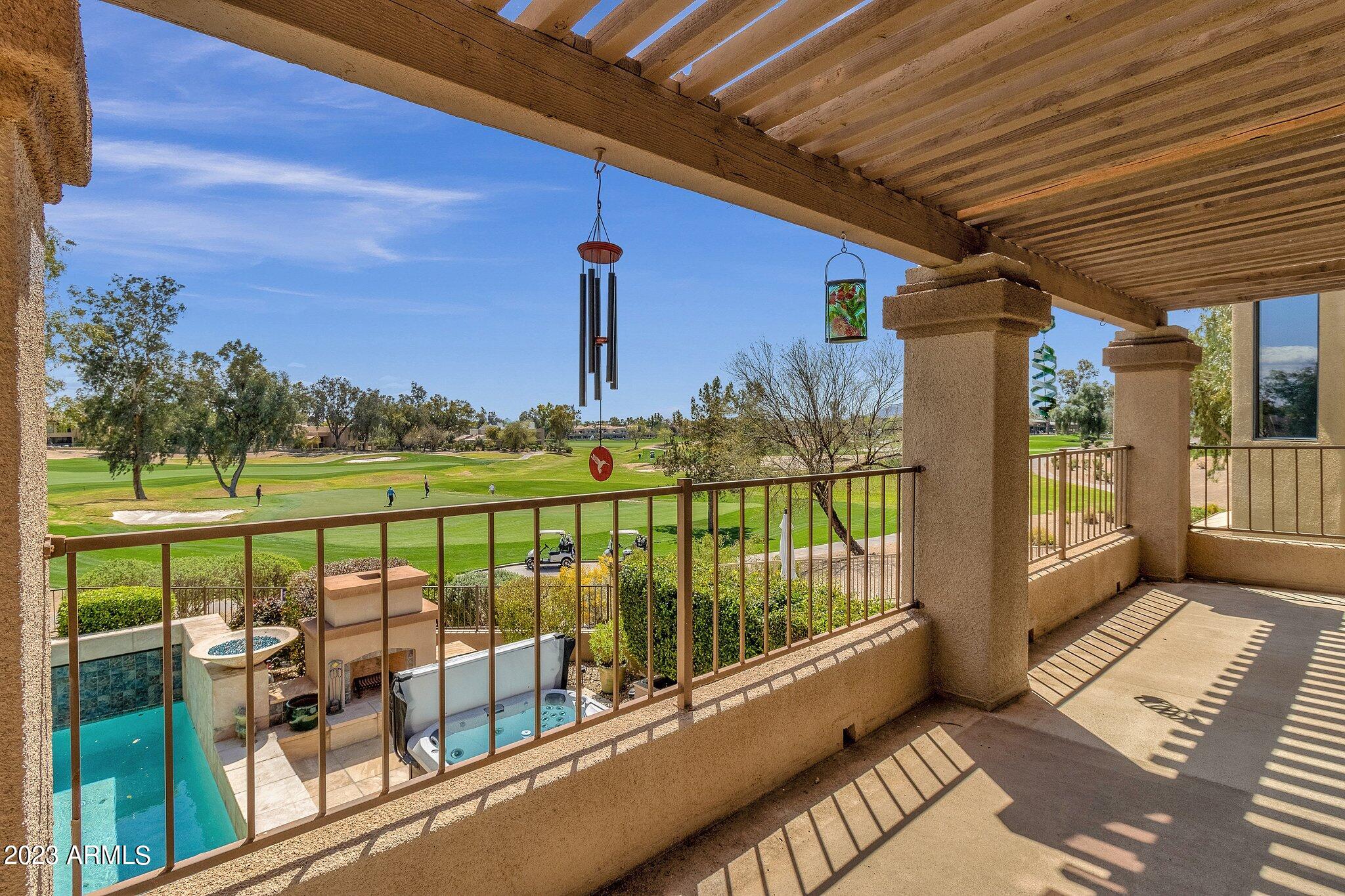7525 East Gainey Ranch Road, Unit 156 Scottsdale, AZ 85258 - Photo 21 of 38 View Deck Off Master