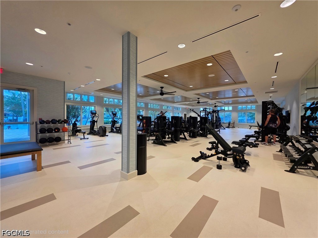 10082 Oakhurst Way Fort Myers, FL 33913 - Photo 41 of 50 a view of a room with gym equipment