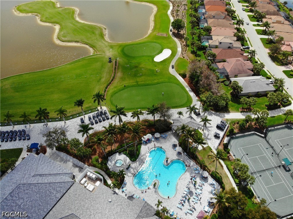 10082 Oakhurst Way Fort Myers, FL 33913 - Photo 43 of 50 an aerial view of a swimming pool