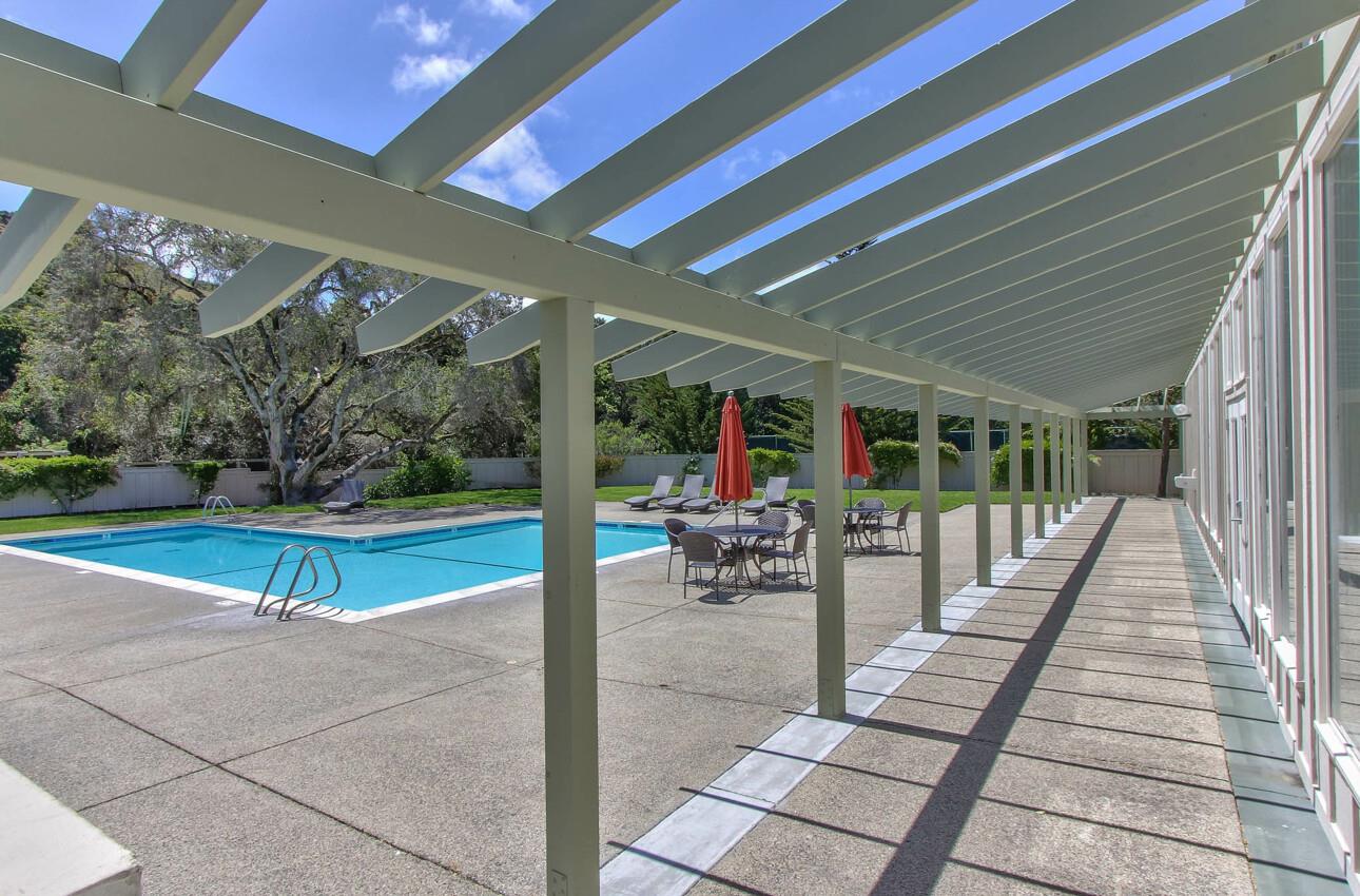 25603 Creekview Circle Salinas, CA 93908 - Photo 62 of 66 a view of a patio with dining table and chairs