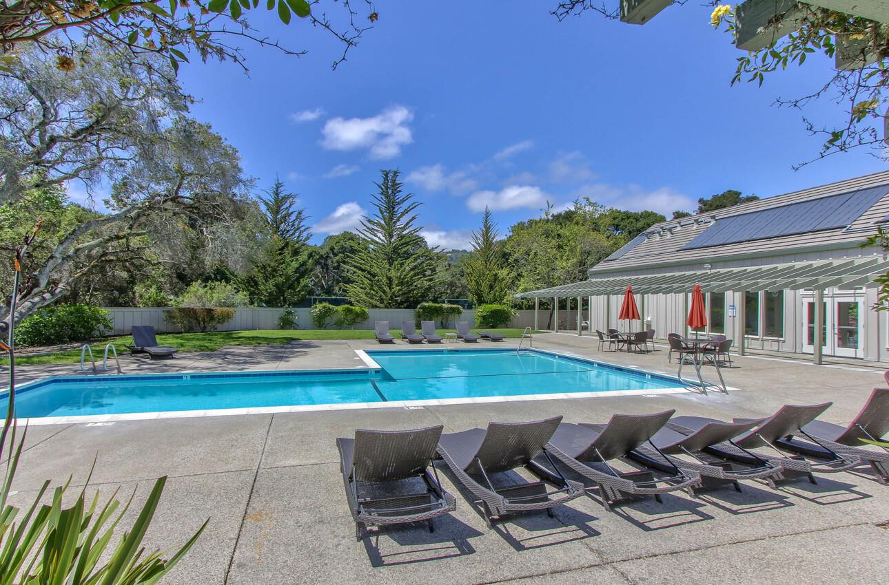 25603 Creekview Circle Salinas, CA 93908 - Photo 63 of 66 a view of a house with swimming pool and sitting area