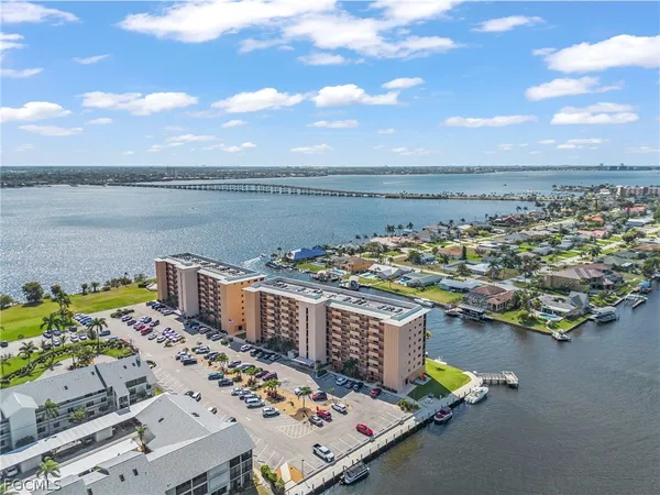 a view of a balcony with an ocean view