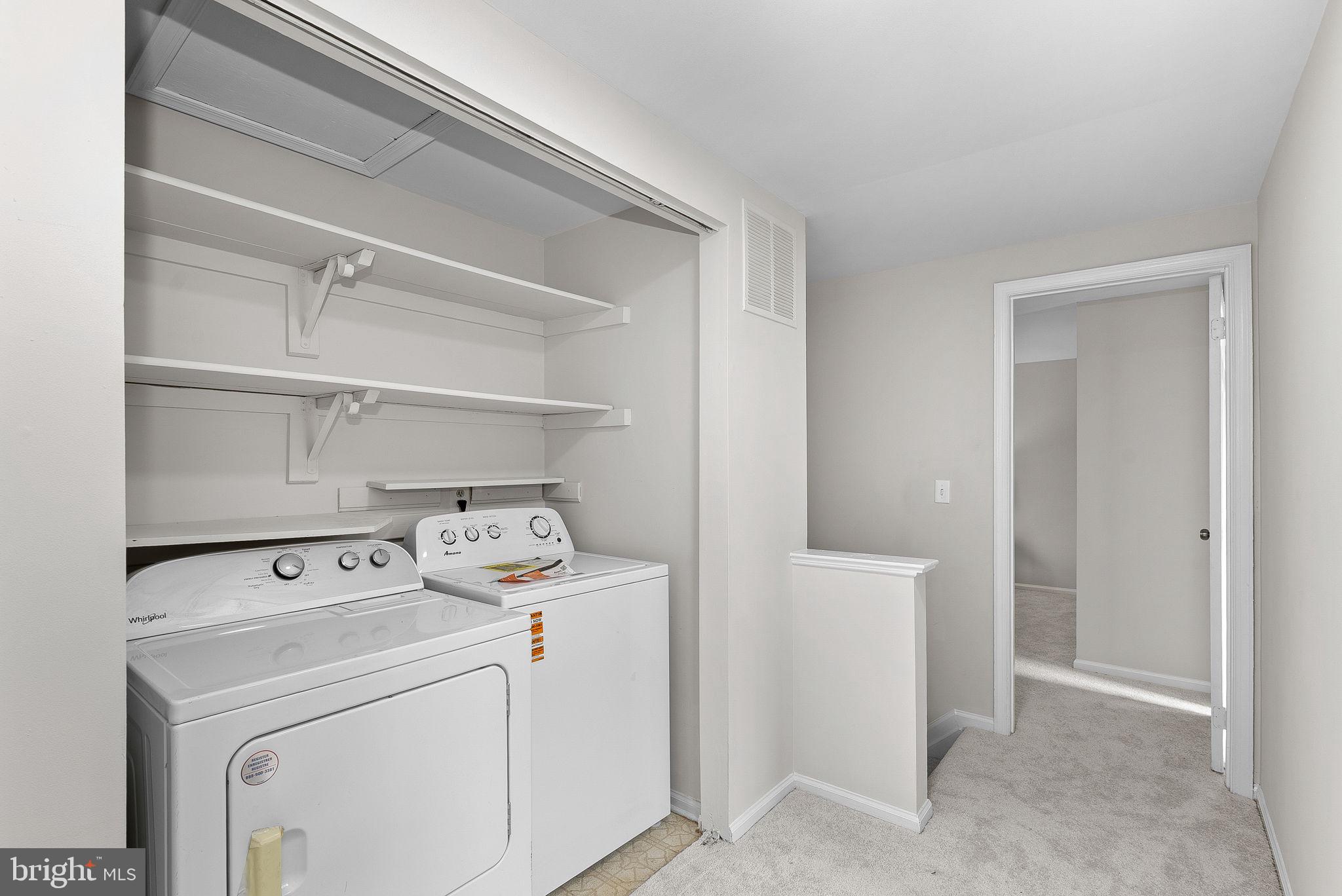 105 Peyton Road Sterling, VA 20165 - Photo 48 of 68 Laundry space on Upper level with bedrooms!!