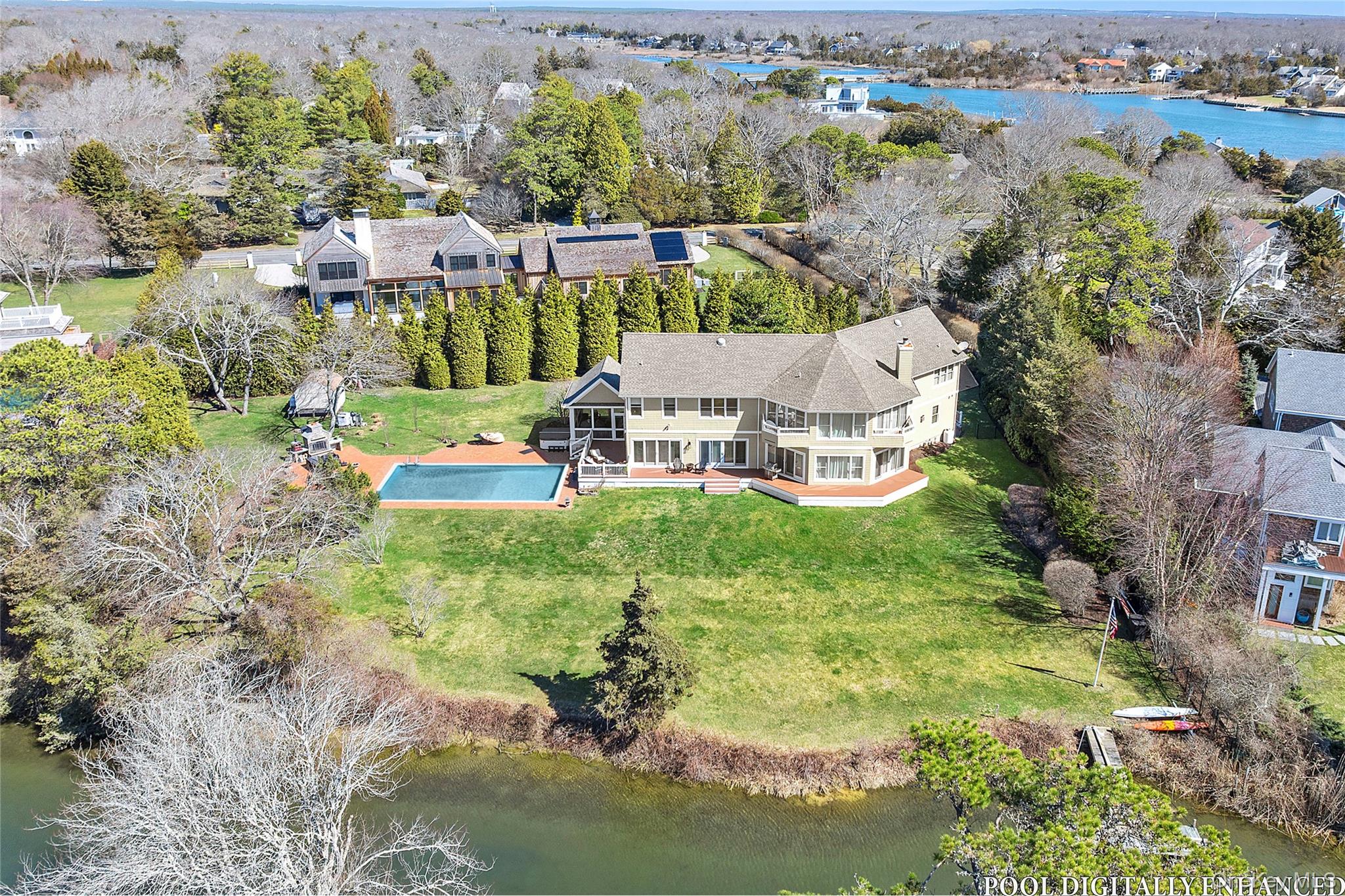 5 Woodcock Lane Remsenburg, NY 11960 - Photo 5 of 23 an aerial view of a house with a garden