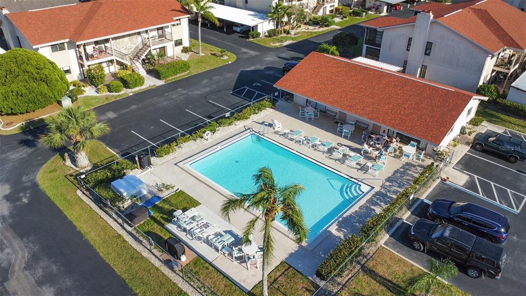 9940 Eagles Point Circle, Unit 4 Port Richey, FL 34668 - Photo 48 of 53 an aerial view of a house