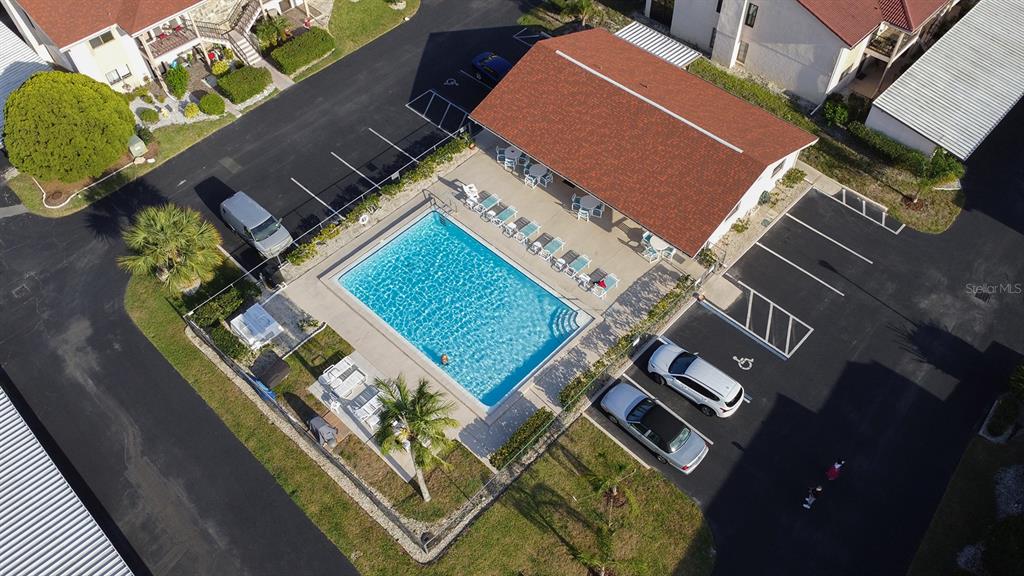 9940 Eagles Point Circle, Unit 4 Port Richey, FL 34668 - Photo 51 of 53 an aerial view of a house