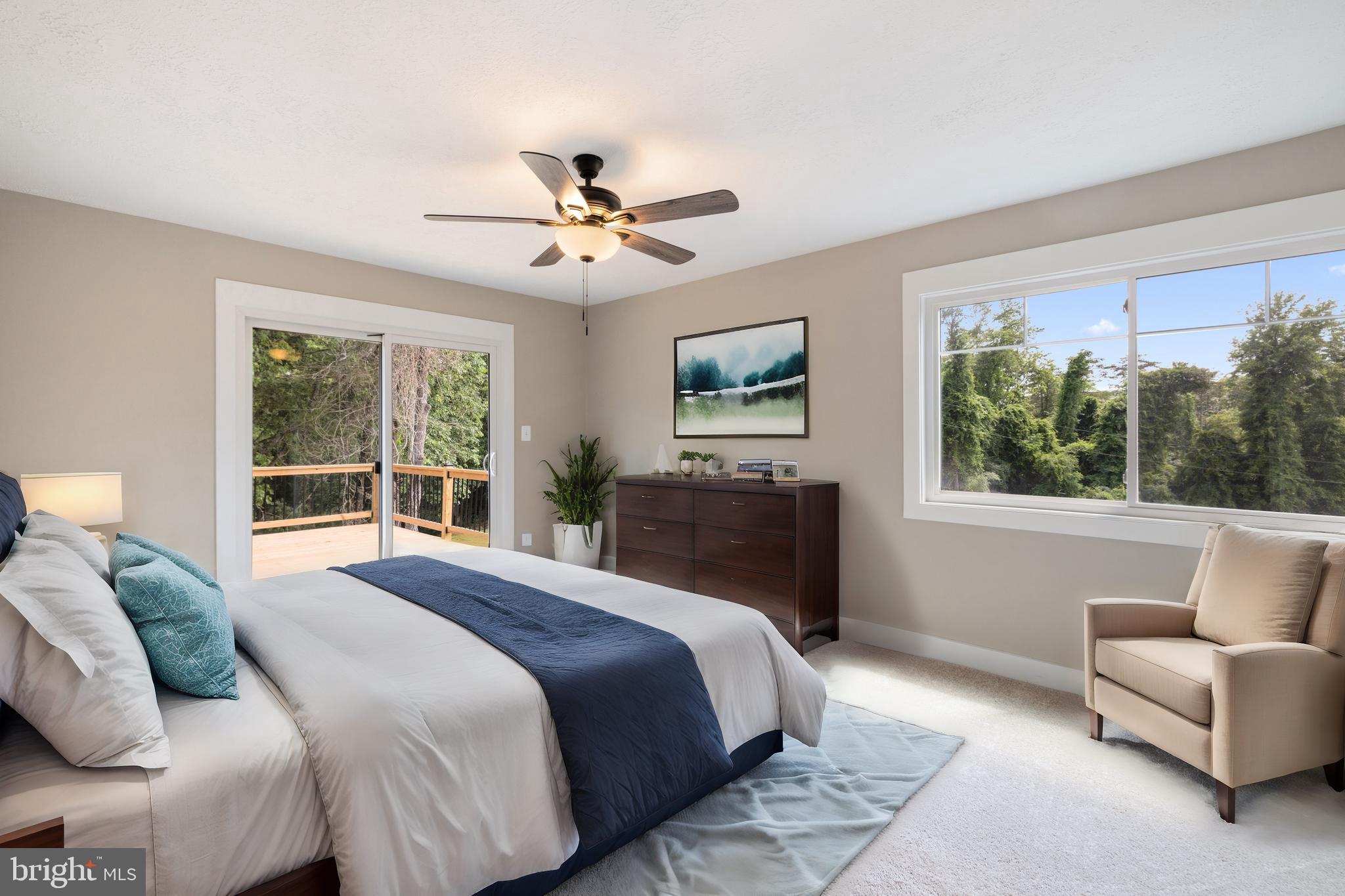 6029 Carters Run Road Marshall, VA 20115 - Photo 4 of 55 Virtually staged Master Bedroom