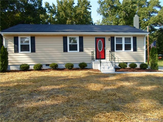 11400 Reedy Branch Road Chesterfield, VA 23838 - Photo 2 of 21 a view of a house with a yard and a garden