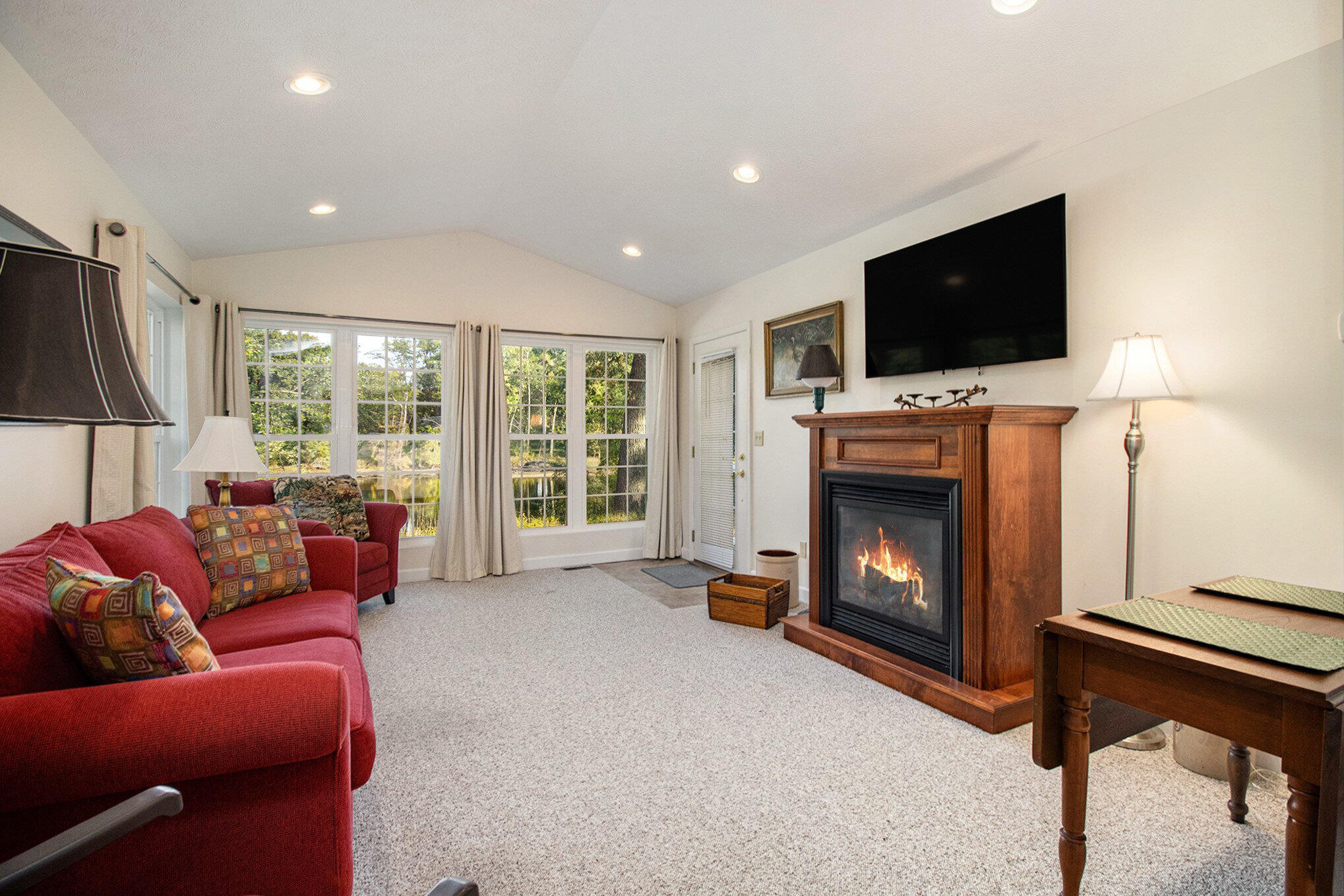 9070 St Joe River Road White Pigeon, MI 49099 - Photo 5 of 29 Living Room with River Views