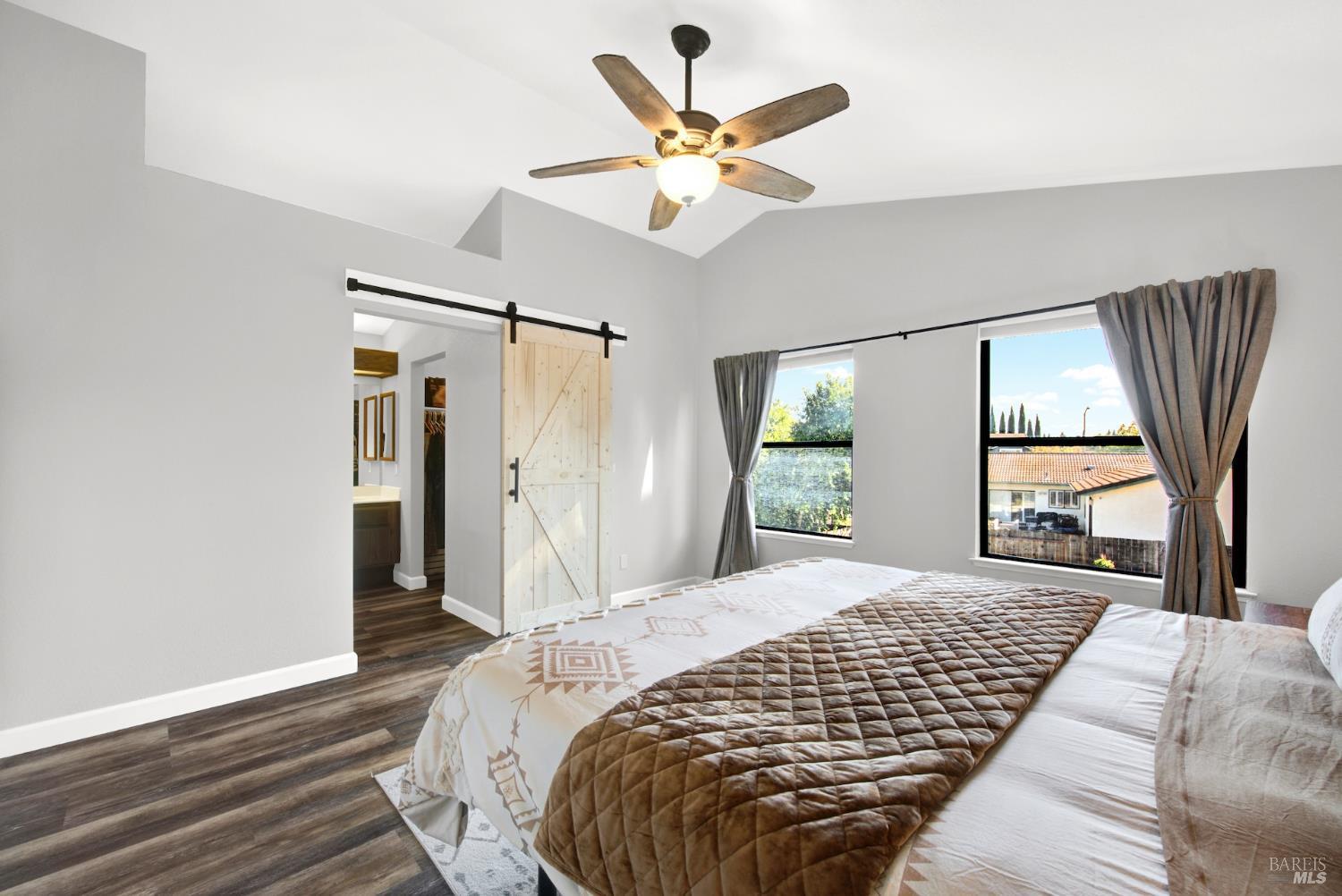 406 Stonecastle Way Vacaville, CA 95687 - Photo 19 of 45 The windows in the kitchen, living room, and primary bedroom were replaced after this photos was taken. The windows shown here were replaced and the new windows have white frames. A simulated example of the new windows is shown in Picture 11.