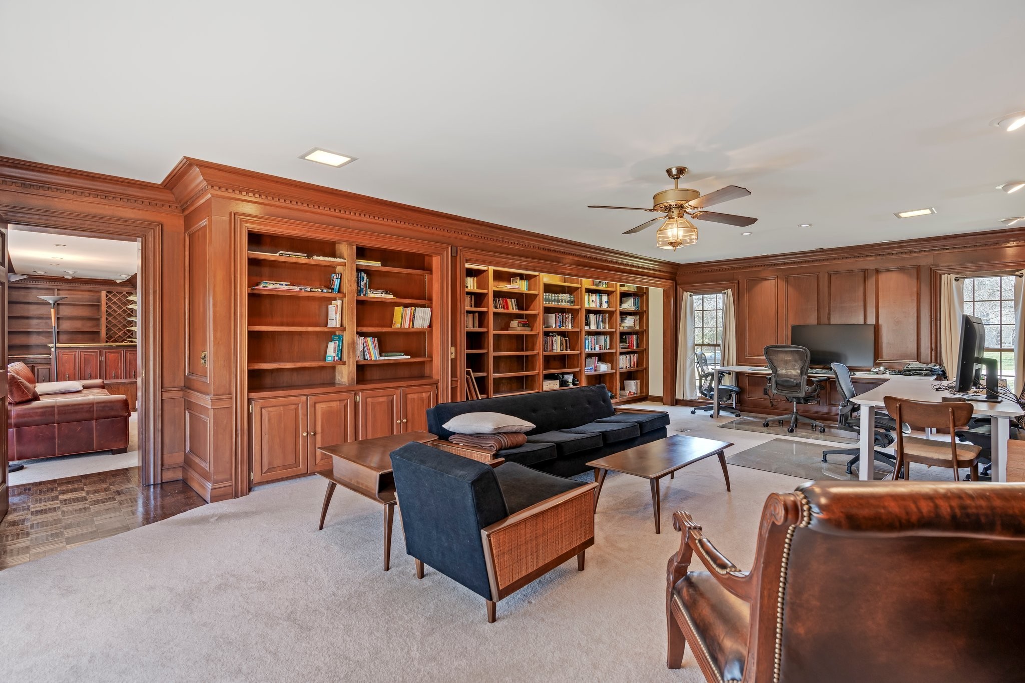 6375 Chickering Circle Nashville, TN 37215 - Photo 20 of 59 a living room with furniture and a chandelier