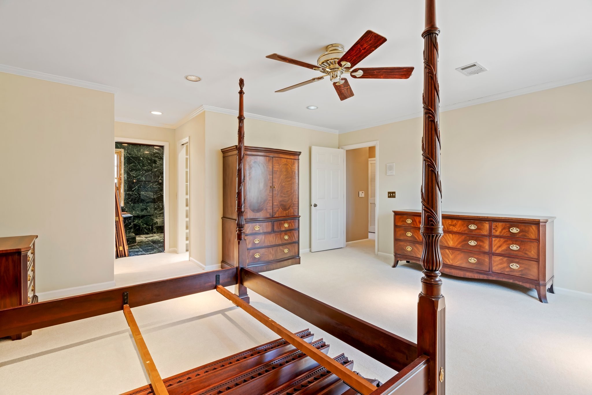 6375 Chickering Circle Nashville, TN 37215 - Photo 37 of 59 a bed room with a bed and a television