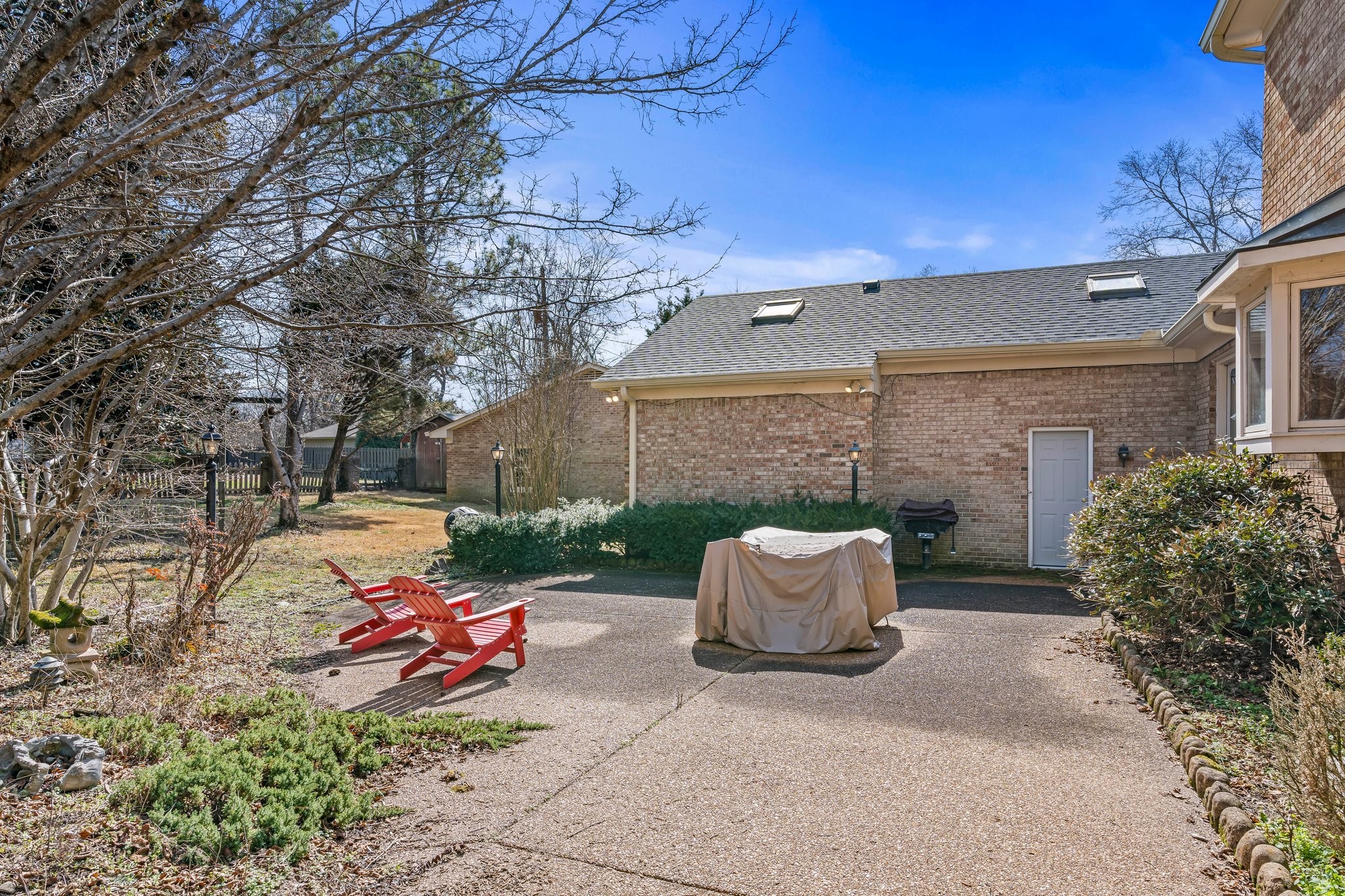 6375 Chickering Circle Nashville, TN 37215 - Photo 54 of 59 a backyard of a house with fire pit and furniture