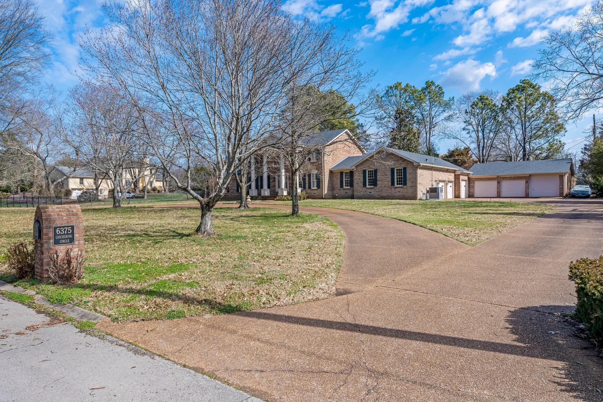 6375 Chickering Circle Nashville, TN 37215 - Photo 59 of 59 a front view of a house with a yard
