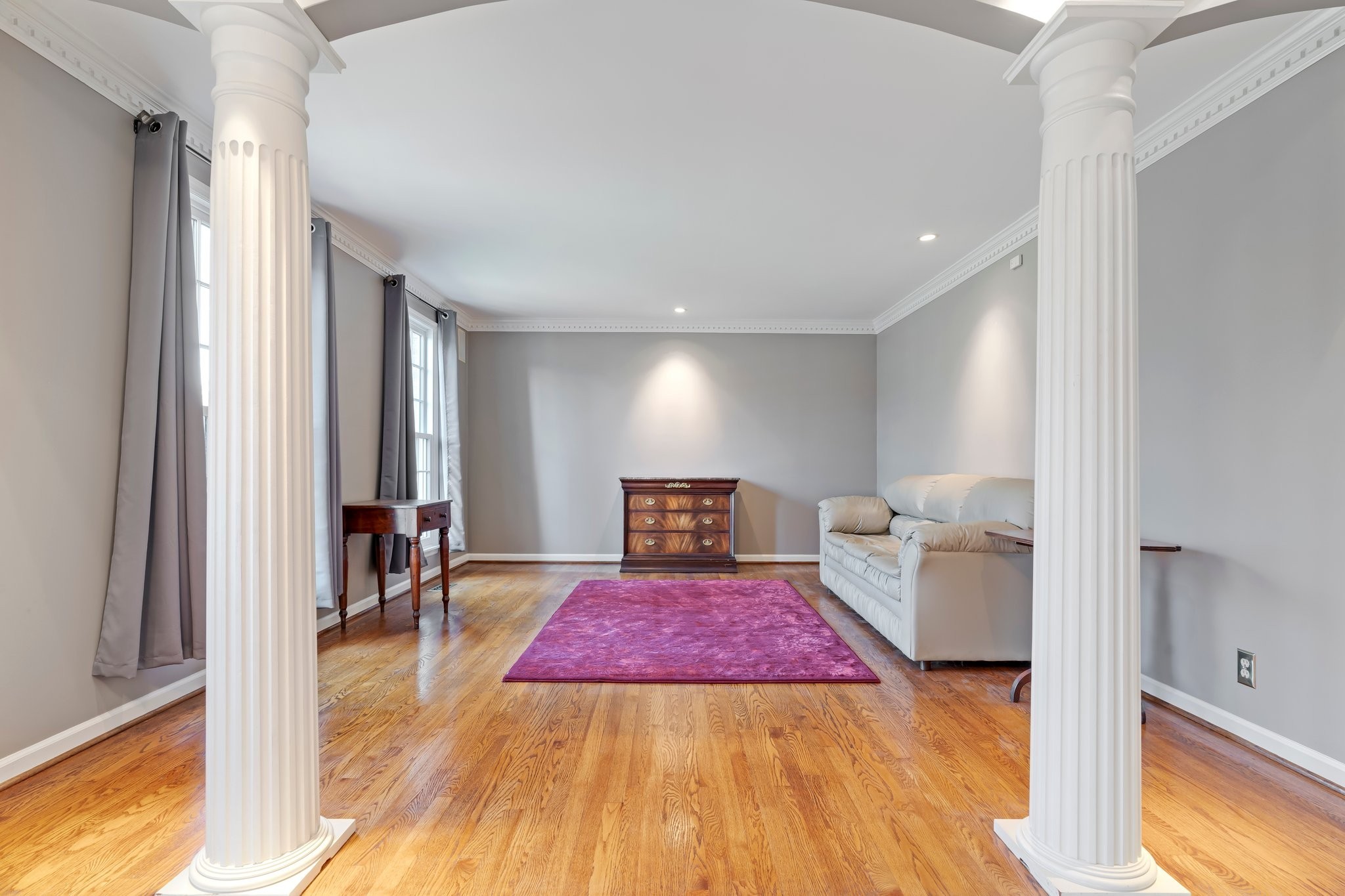 6375 Chickering Circle Nashville, TN 37215 - Photo 9 of 59 a view of a bedroom with a bed and wooden floor