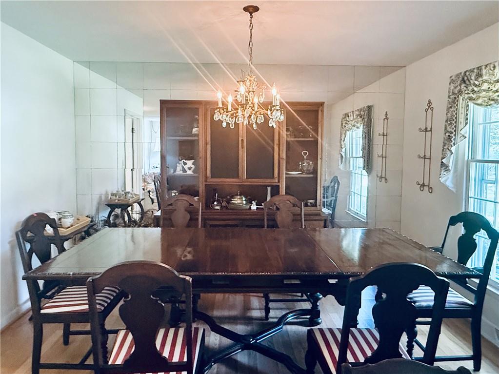 217 Cherokee Circle Cedartown, GA 30125 - Photo 18 of 25 a view of a dining room with furniture and wooden floor