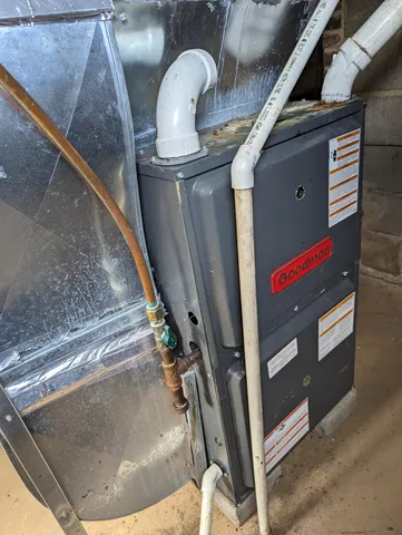 a view of water heater room