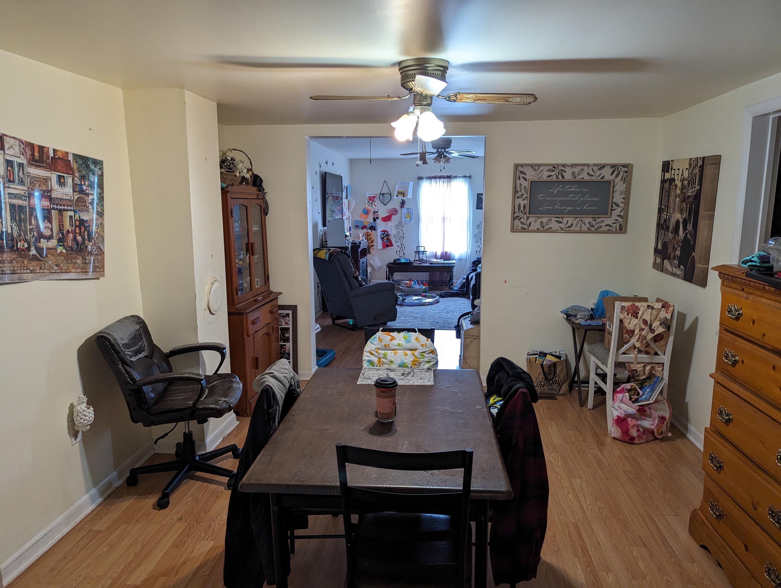 1731 Ball Park Road Rocky Mount, VA 24151 - Photo 5 of 15 a view of a dining room with furniture and wooden floor