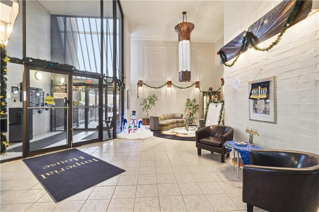 5600 Munhall Road, Unit 501 Pittsburgh, PA 15217 - Photo 3 of 37 Secure and beautifully decorated lobby.