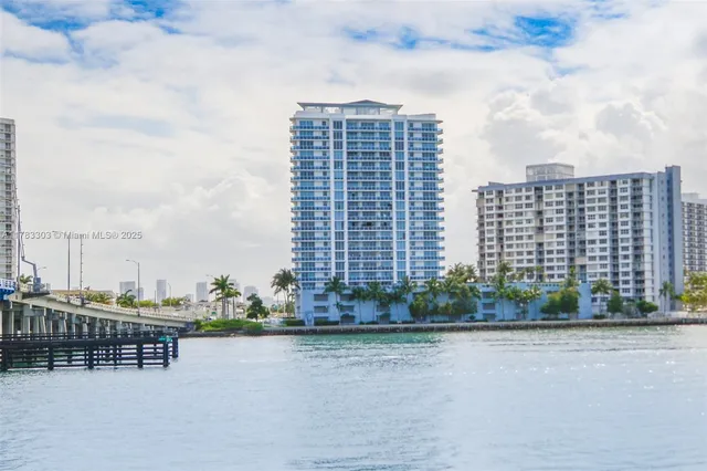 a view of a swimming pool with a lounge chair
